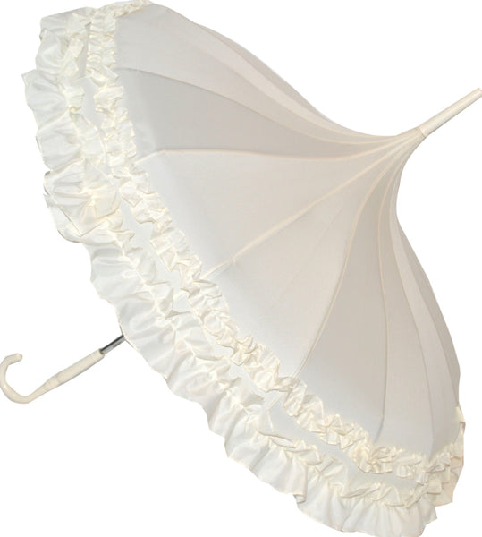 Classic Frilled Pagoda Umbrella